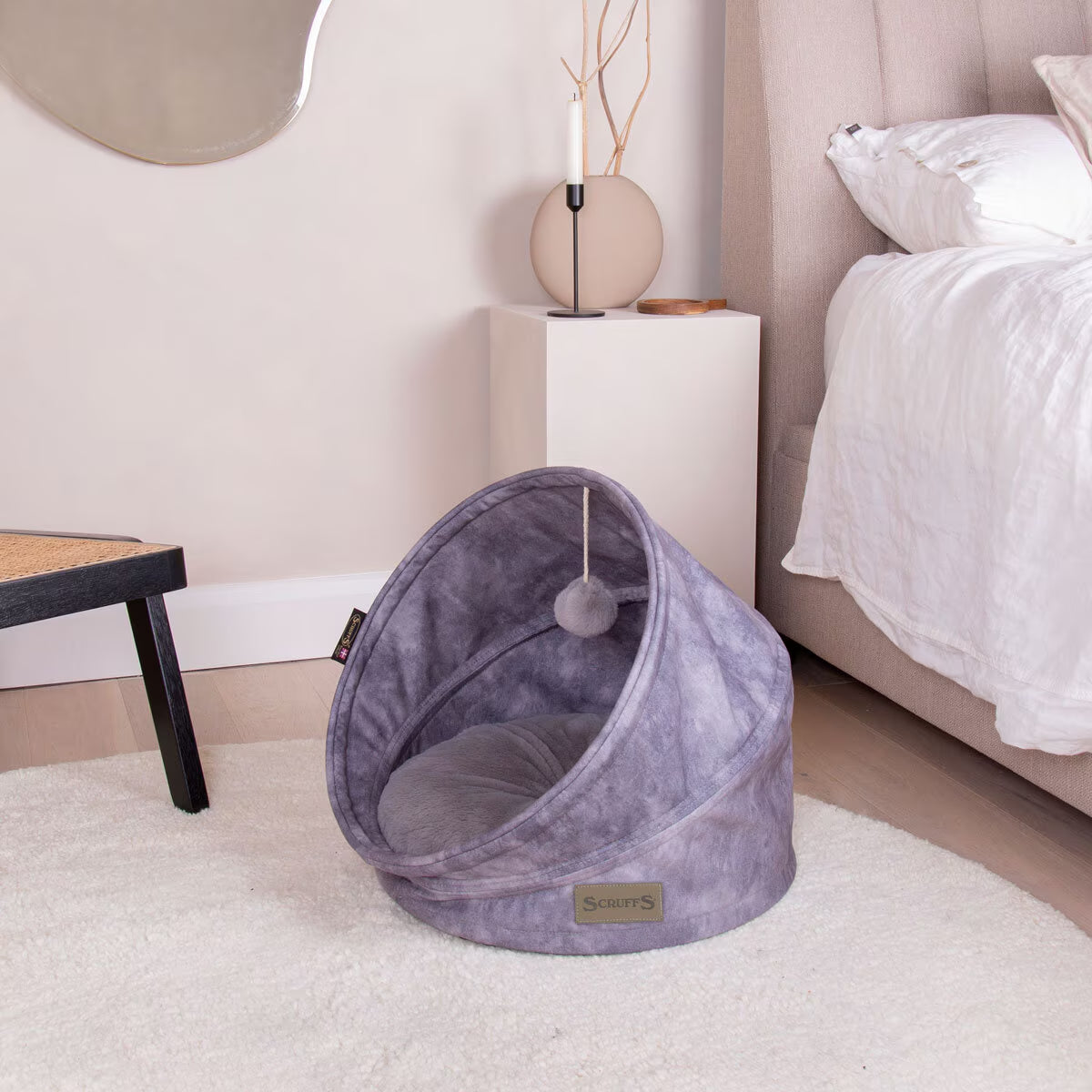 Kensington Cat Bed, 44Cm in Grey