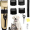 Hair Clippers, Electric Dog Clippers, Cordless Cat Trimmer Set Low Noise, Professional Pet Hair Trimmer for Dogs and Cats