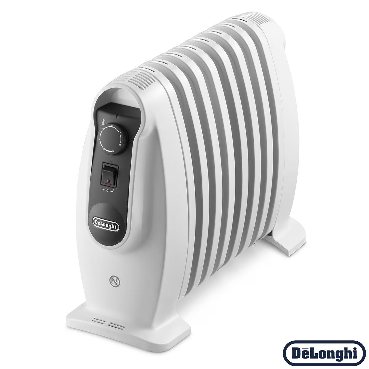 Oil Filled 800W Radiator in White, TRNS0808M