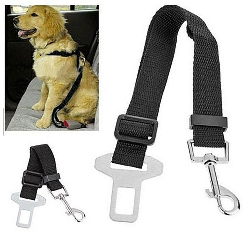 Pet Dog SEAT BELT Adjustable Travel Car Safety Harnesses Lead Restraint Strap