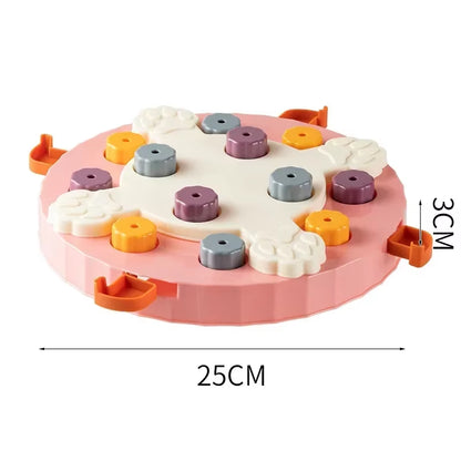 Dog Puzzle Toys Slow Feeder Interactive Increase Puppy IQ Food Dispenser Slowly Eating Nonslip Bowl Pet Cat Dogs Training Game